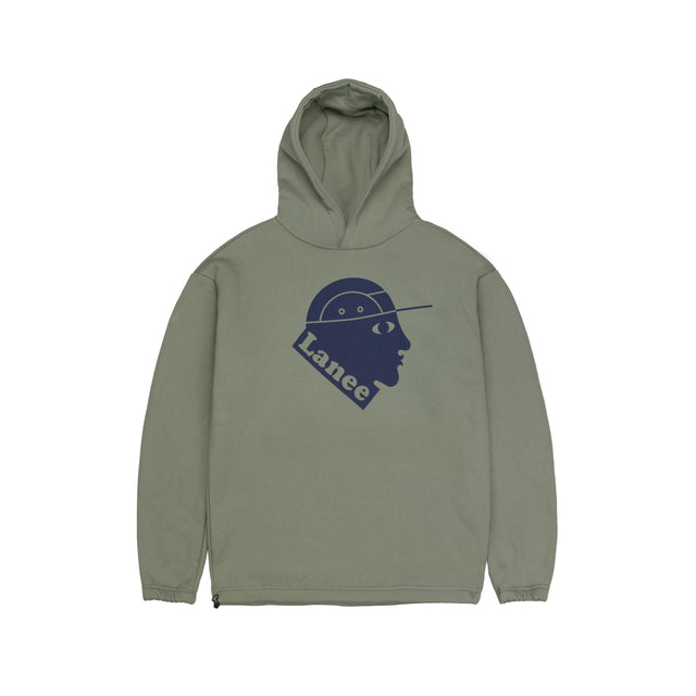 Lanee Clothing Streetwear OLIVE MAN IN HAT HOODIE