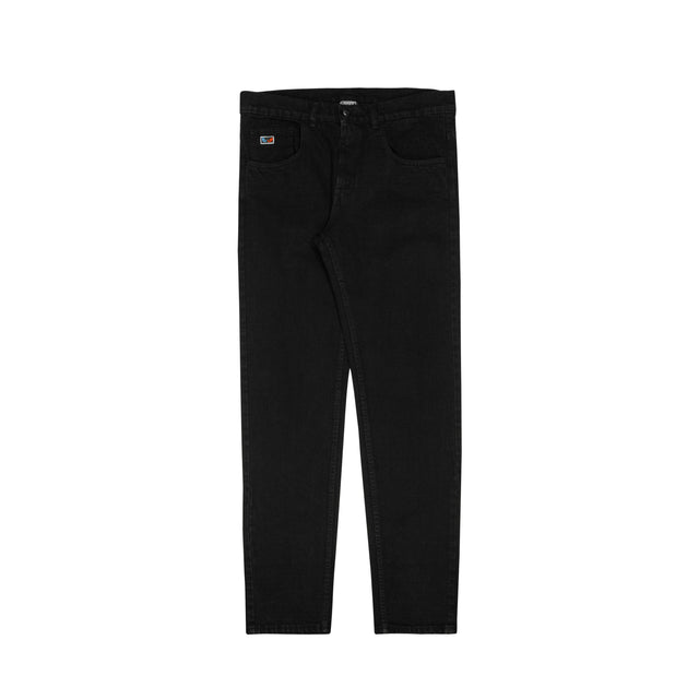 Lanee Clothing Streetwear ACAB BLACK DENIM PANTS