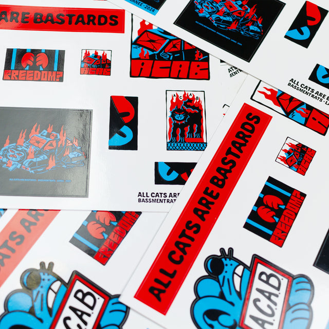 Lanee Clothing Streetwear ACAB STICKERS