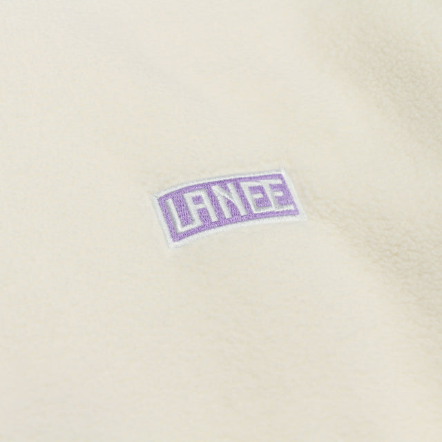 Lanee Clothing Streetwear BEIGE FLEECE HOODIE