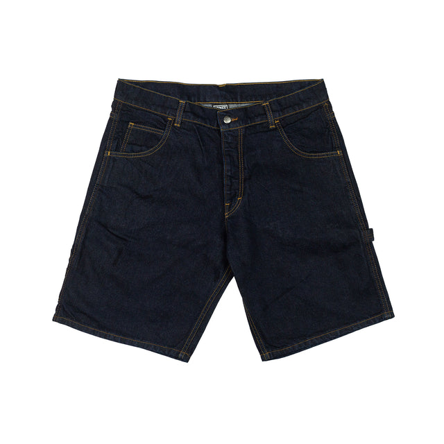 Lanee Clothing Streetwear WASHED DENIM WORK SHORTS