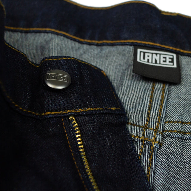 Lanee Clothing Streetwear WASHED DENIM WORK SHORTS