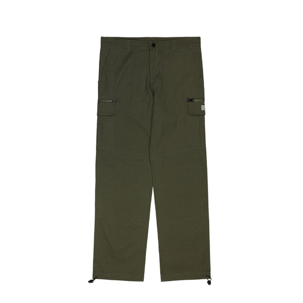 Lanee Clothing Streetwear OLIVE/BROWN RIPSTOP CARGO