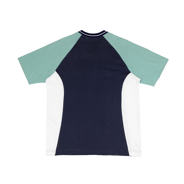 Lanee Clothing Streetwear V-NECK BLUE T-SHIRT