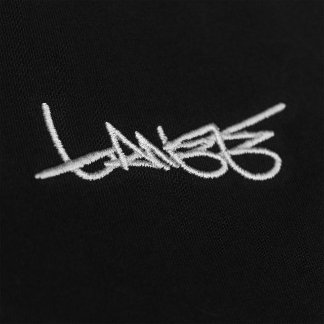 Lanee Clothing Streetwear V-NECK BLACK T-SHIRT