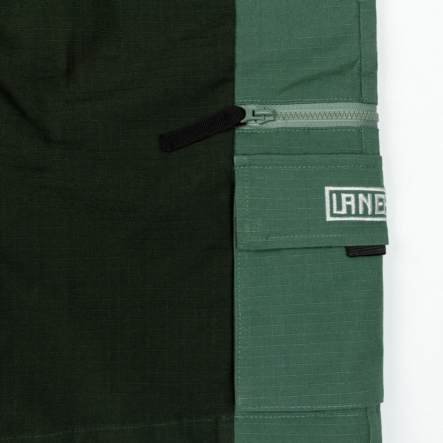 Lanee Clothing Streetwear GREEN CARGO SHORTS