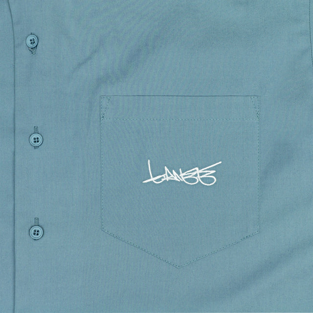 Lanee Clothing Streetwear LIGHT BLUE SHIRT