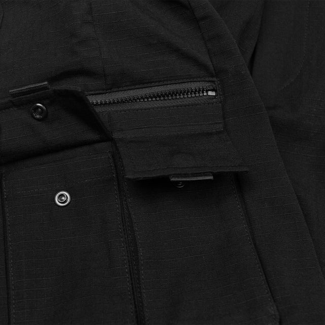 Lanee Clothing Streetwear BLACK CARGO SHORTS
