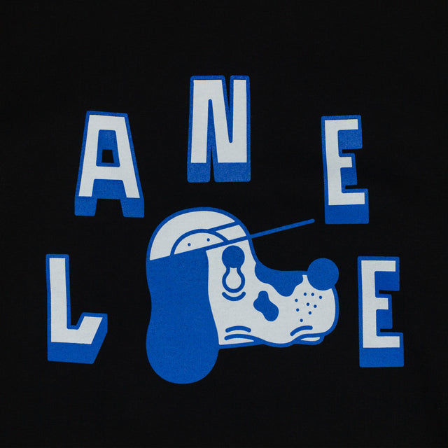 Lanee Clothing Streetwear BLACK DOG CREWNECK