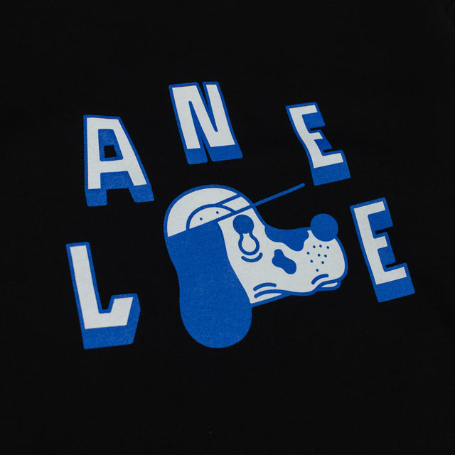 Lanee Clothing Streetwear BLACK DOG CREWNECK