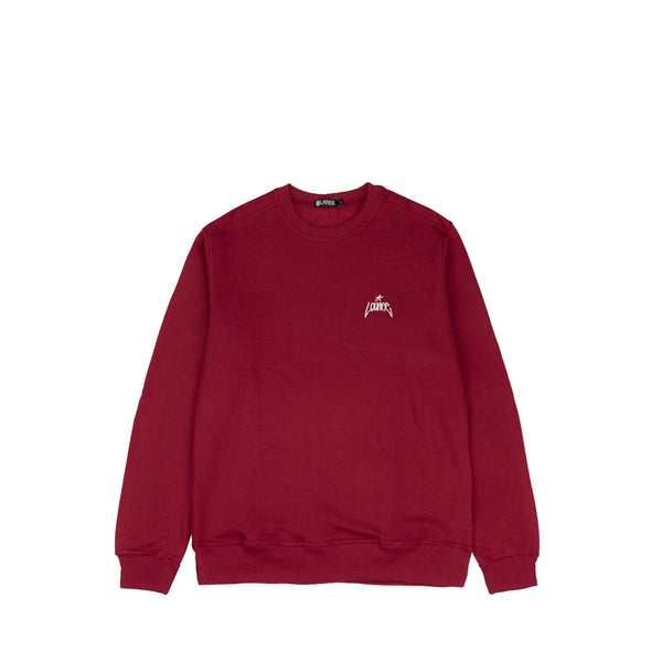 Lanee Clothing Streetwear LANEE MAROON CREWNECK